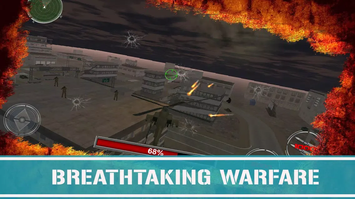 ภาพหน้าจอของ Helicopter Tanks War- Prepare a final stand in a fierce air combat