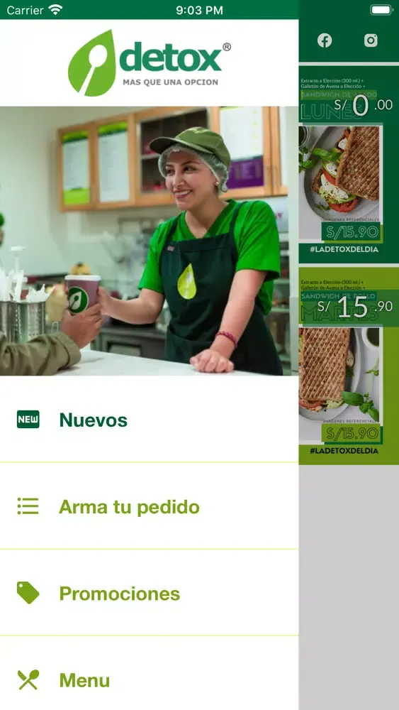 Capturas de pantalla de Detox Peru - Superfoods Bar