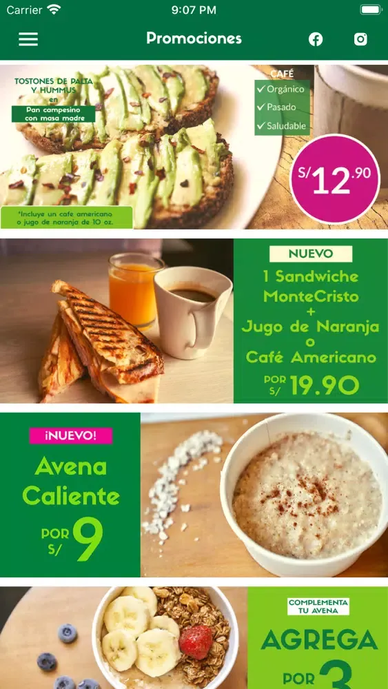 Capturas de pantalla de Detox Peru - Superfoods Bar
