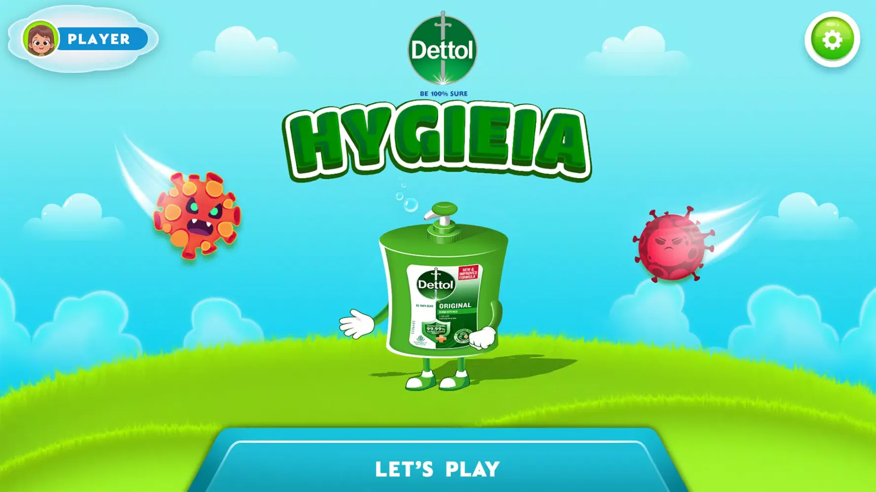 Capturas de tela do Dettol Hygieia