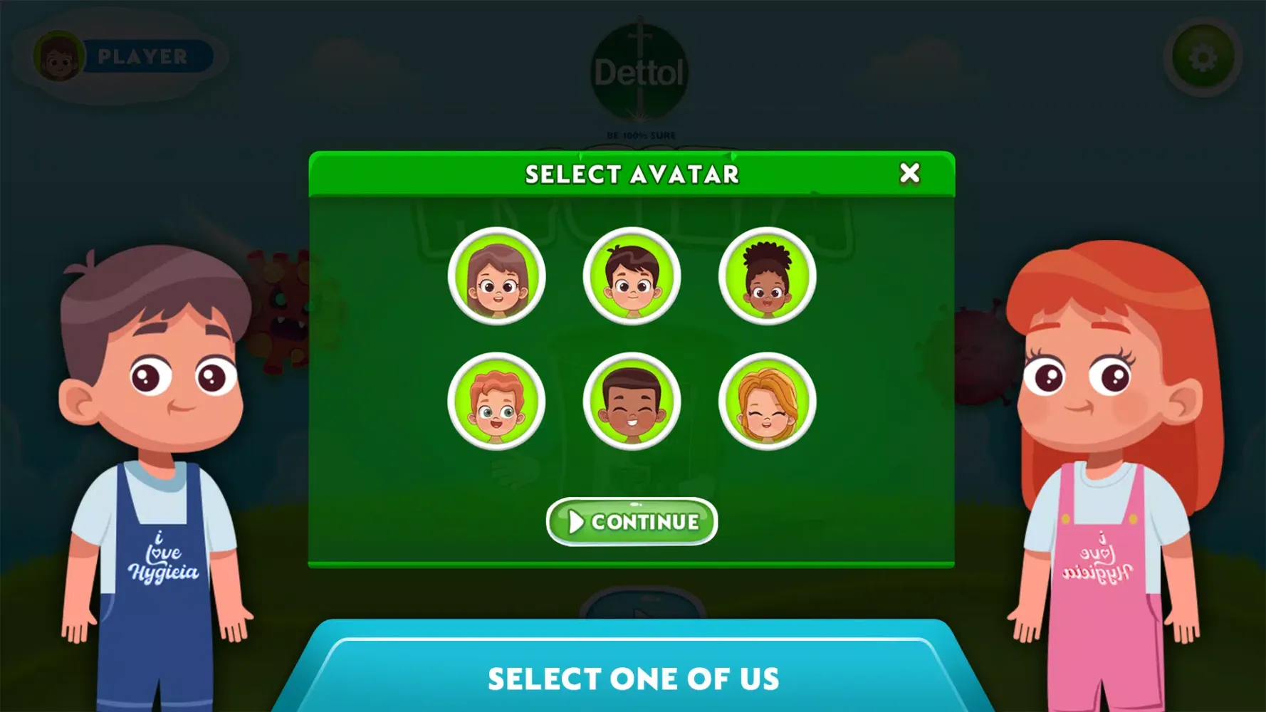 Capturas de tela do Dettol Hygieia