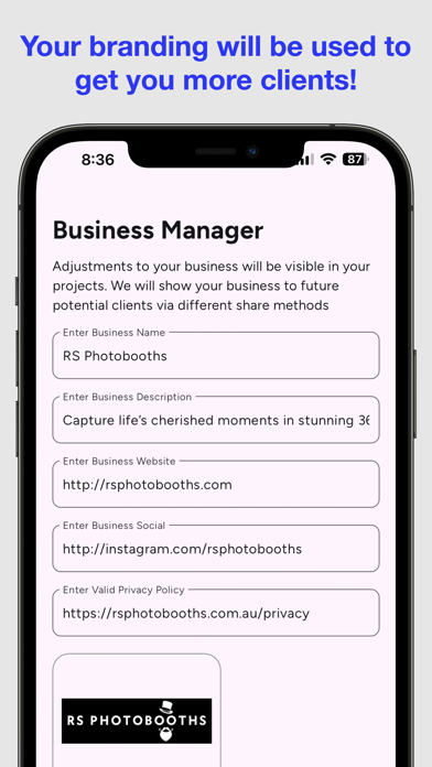 Logibooth - 360 Photobooth应用截图