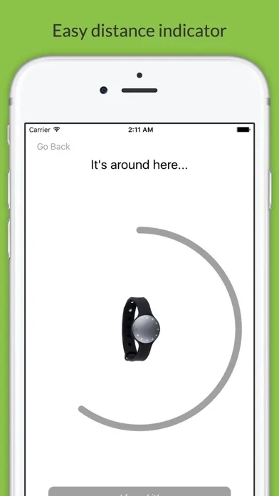 Capturas de pantalla de Finder for Misfit Lite - find your Shine and Flash device