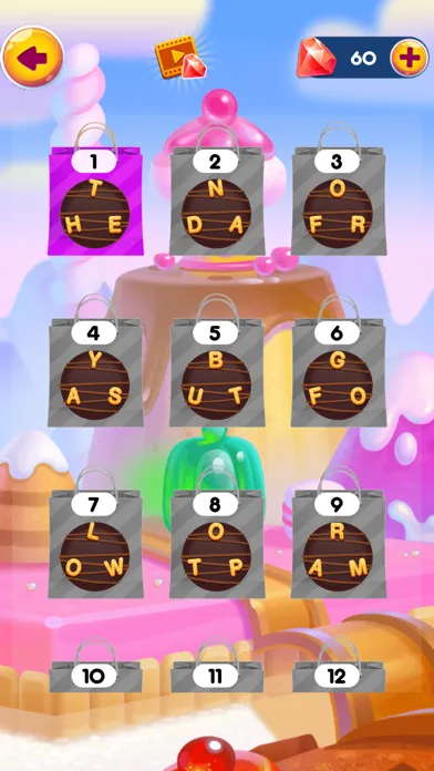 Sweet Words Puzzle应用截图
