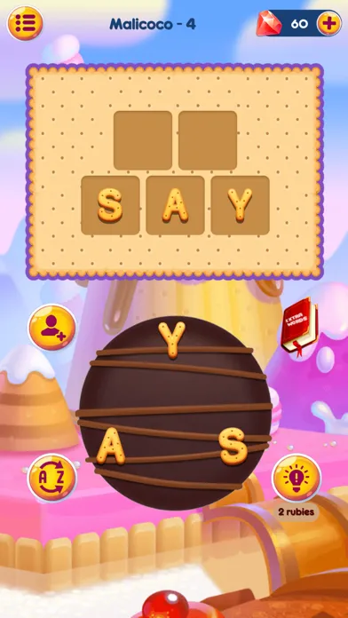 Sweet Words Puzzle应用截图