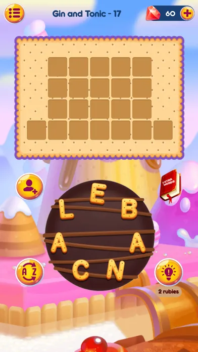 Sweet Words Puzzle应用截图