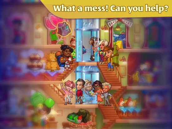 Grand Hotel Mania: Management iPad  سکرین شاٹس