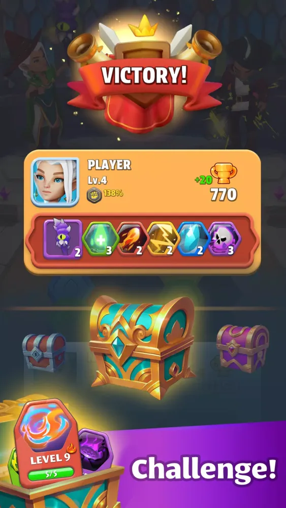 تصاویر Hex Heroes・Hexagon puzzle game