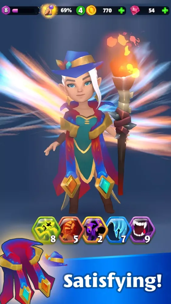 تصاویر Hex Heroes・Hexagon puzzle game