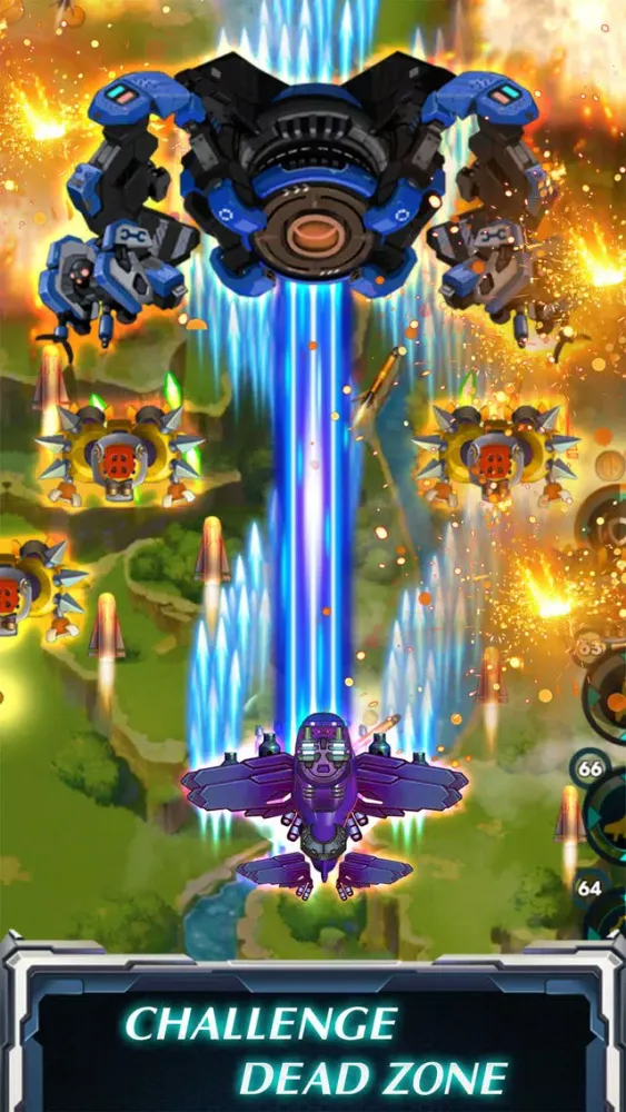Captures d'écran de Spaceship war : Galaxy shooter