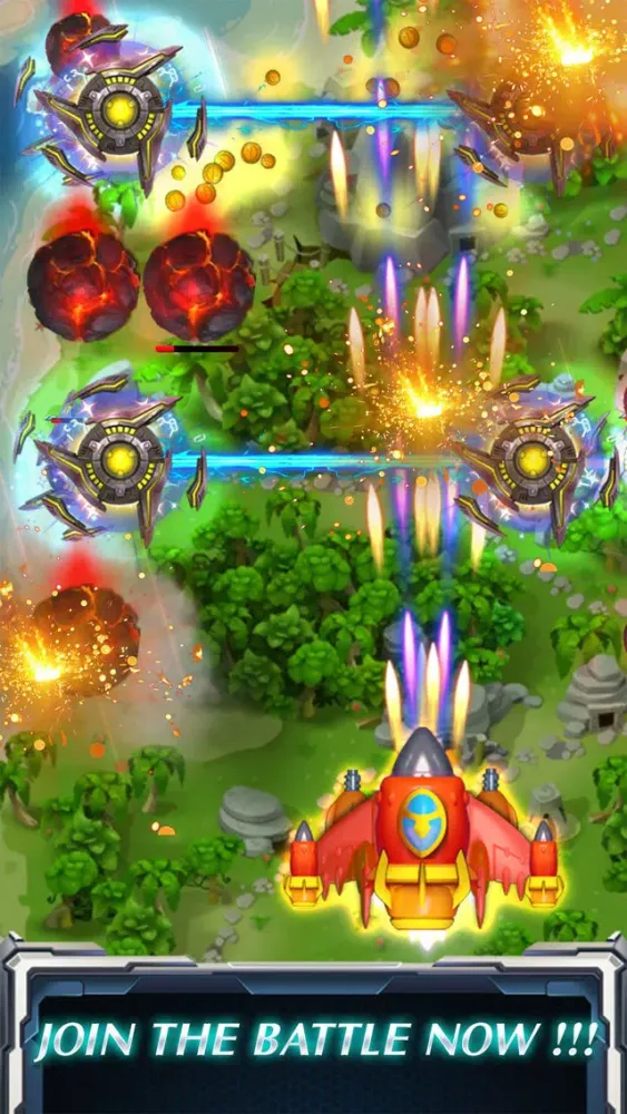 Captures d'écran de Spaceship war : Galaxy shooter