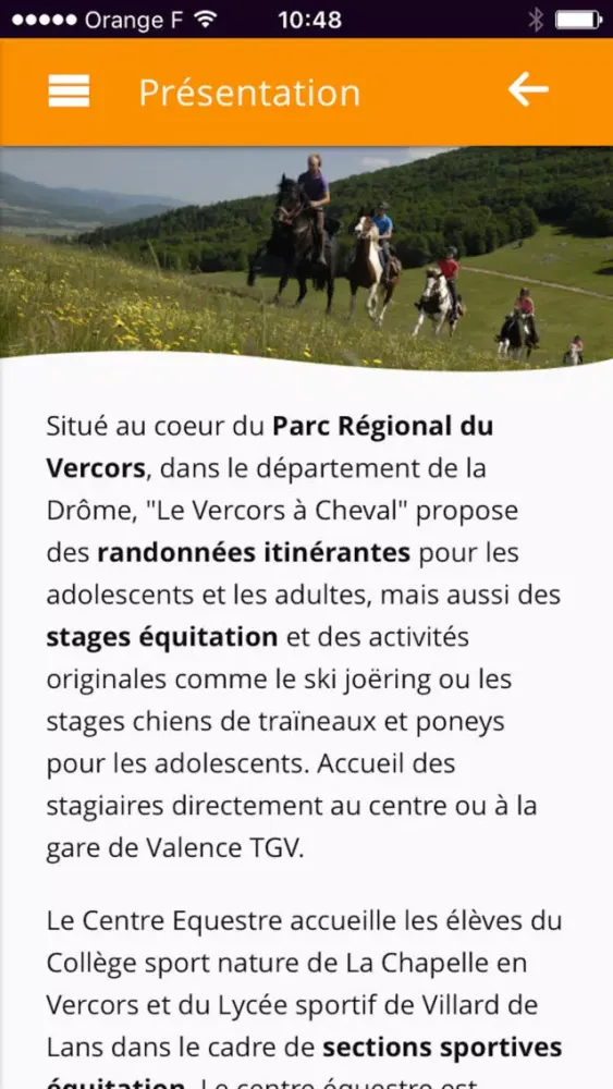 Vercors à Cheval Screenshots