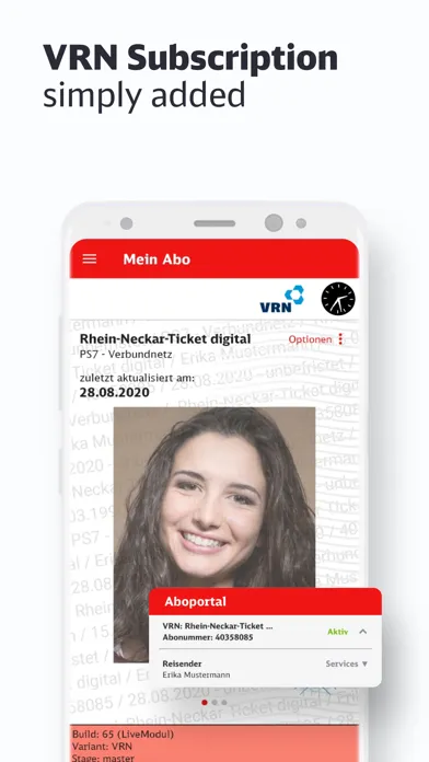 Capturas de pantalla de VRN Ticket