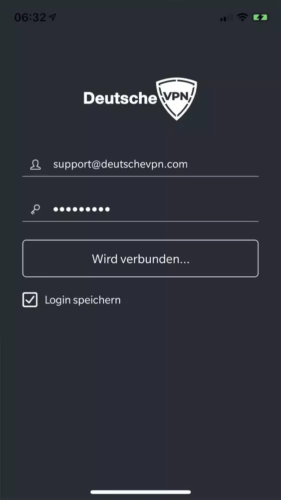Deutsche VPN سکرین شاٹس