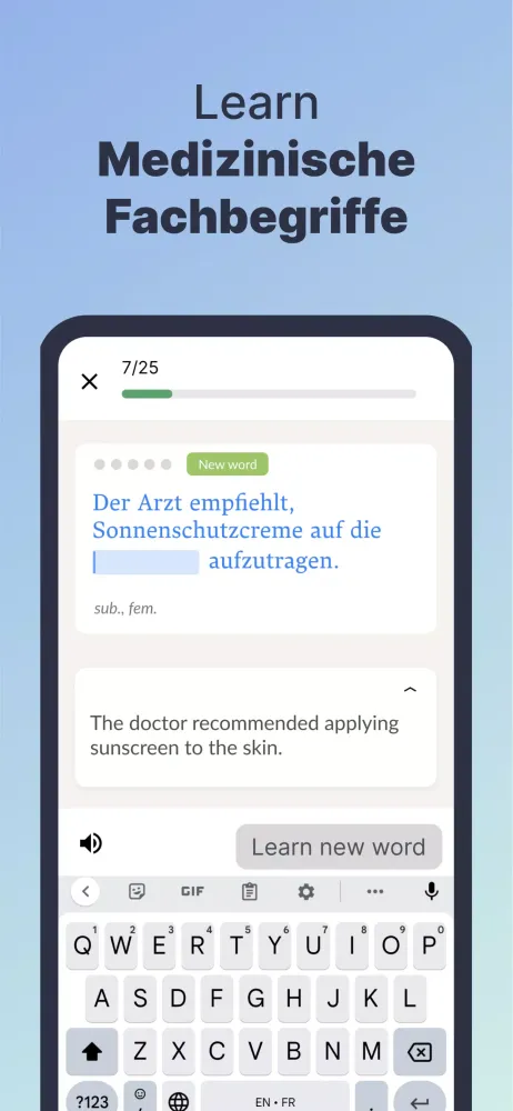 Medical German Language应用截图