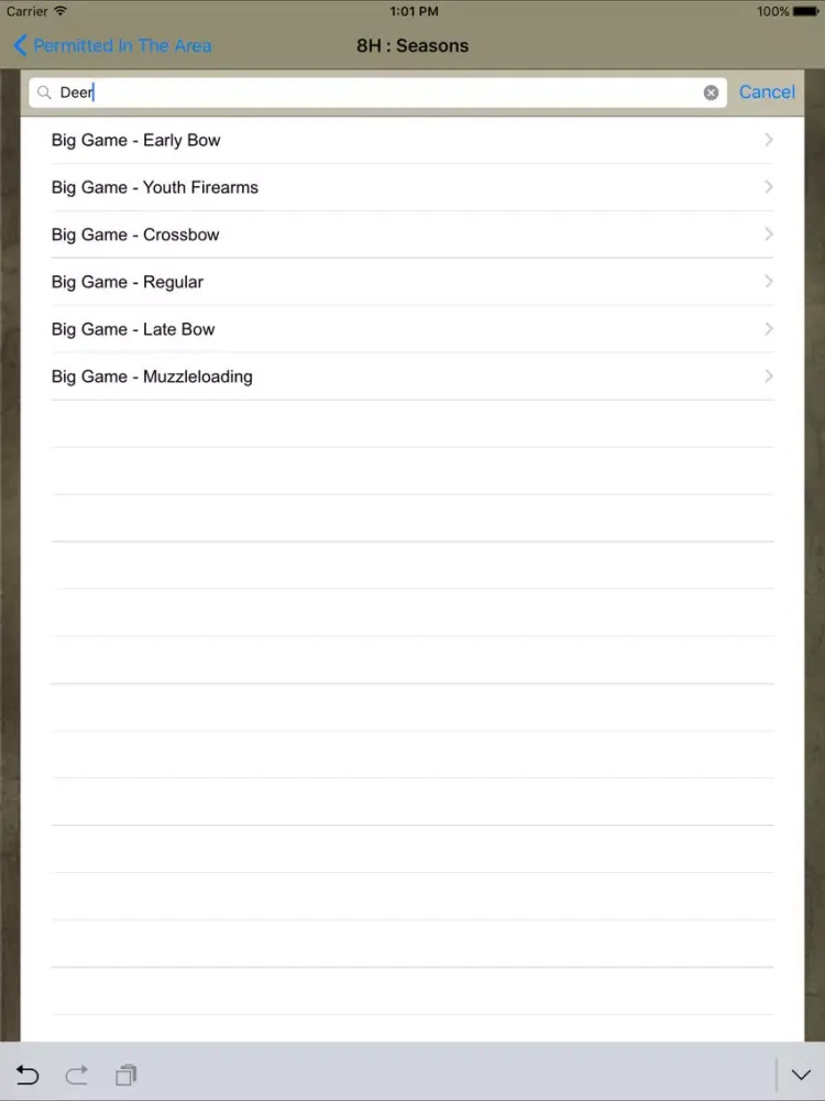 NY Hunting Rules & Hunting Regulations - PITA iPad  스크린샷