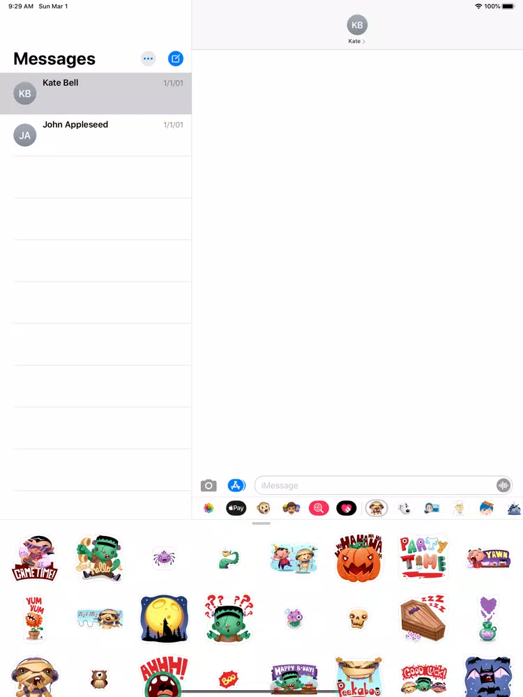 Tangkapan layar Lễ Hội Vui iPad 