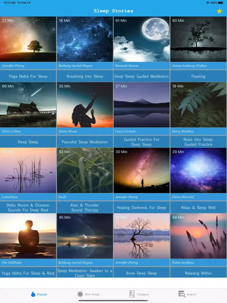 Zrzuty ekranu Bedtime Stories for Adults iPad 