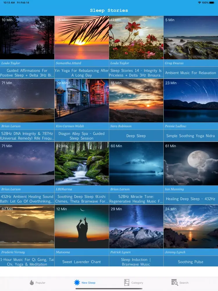 Zrzuty ekranu Bedtime Stories for Adults iPad 