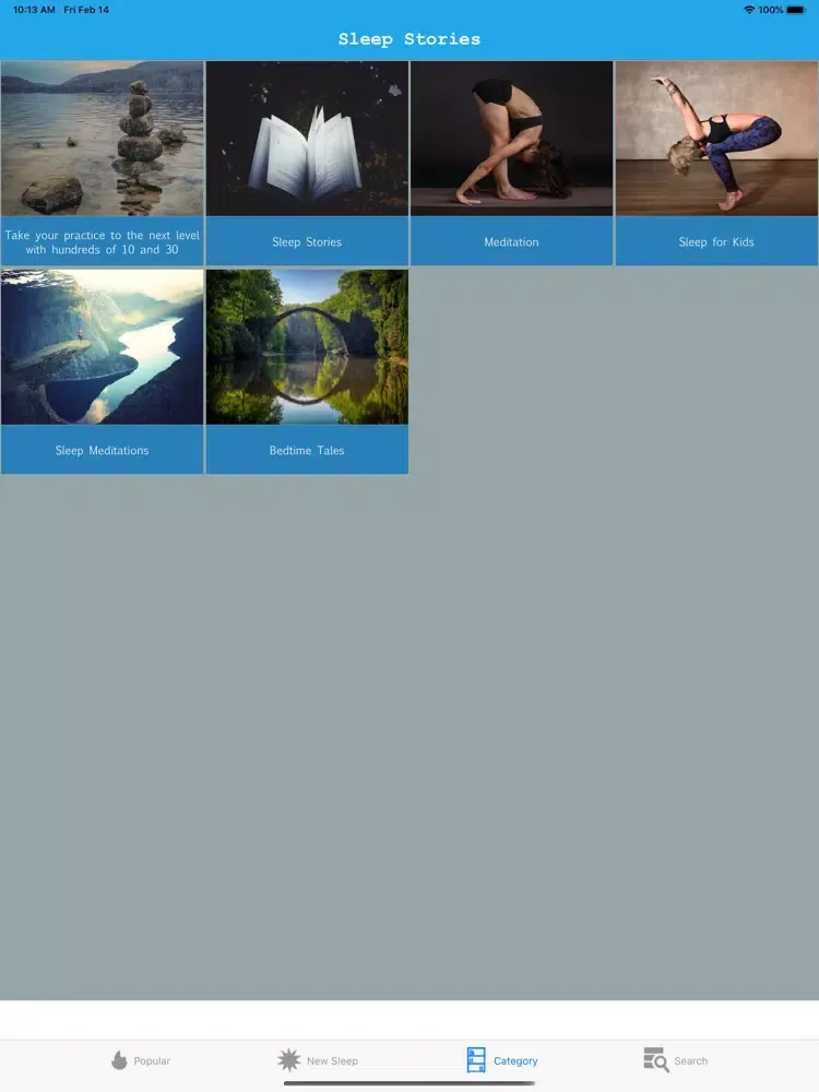 Zrzuty ekranu Bedtime Stories for Adults iPad 
