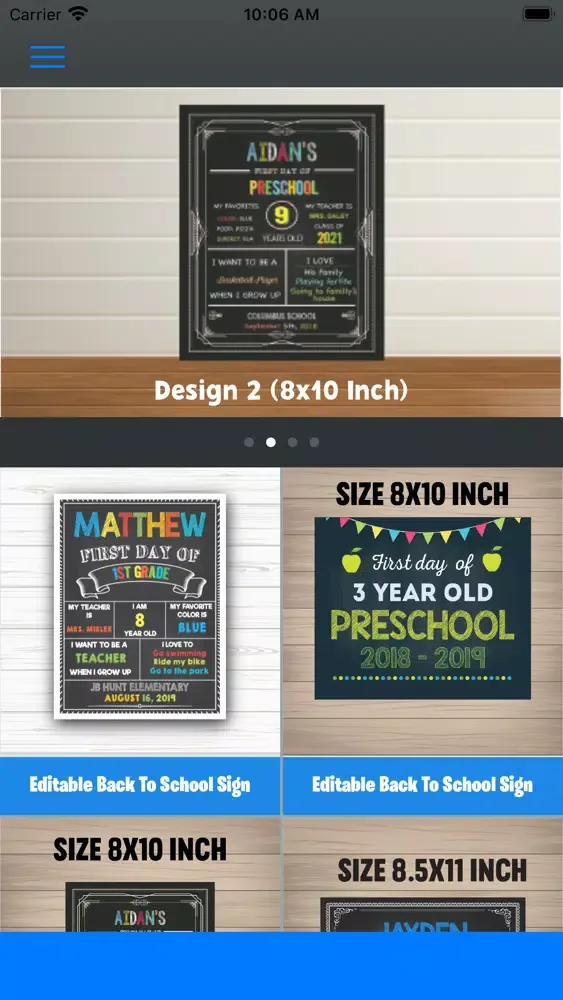 Capturas de pantalla de Back To School Sign