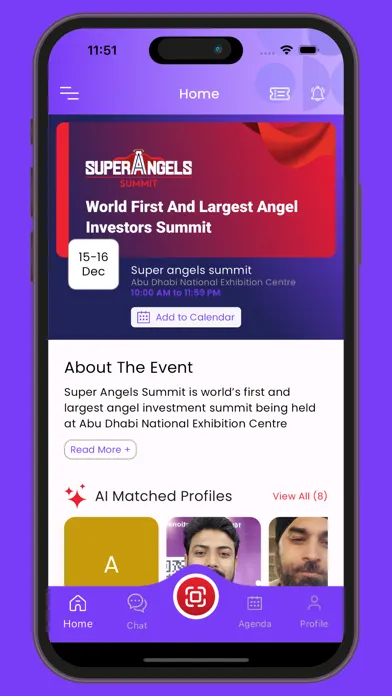 ภาพหน้าจอของ EventConnect.AI