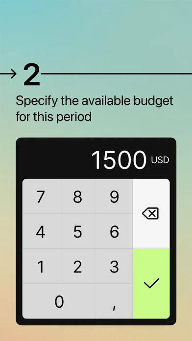 Capturas de pantalla de eXpense - Money Tracker