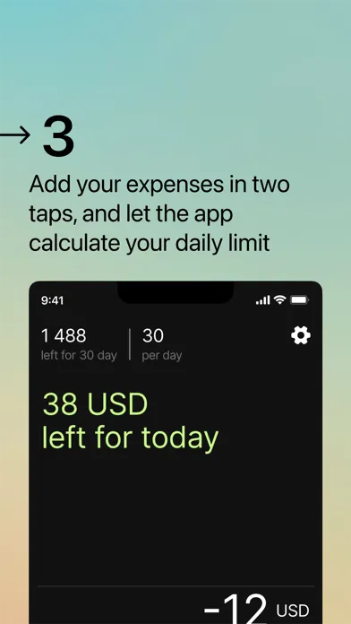 Capturas de pantalla de eXpense - Money Tracker