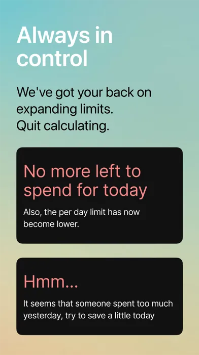 Capturas de pantalla de eXpense - Money Tracker