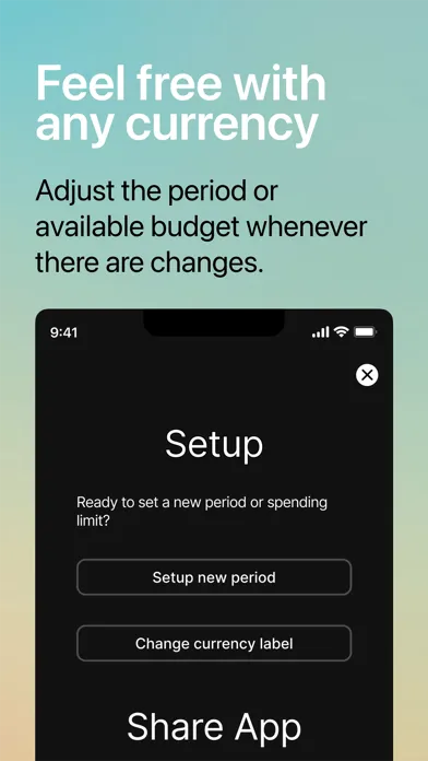 Capturas de pantalla de eXpense - Money Tracker