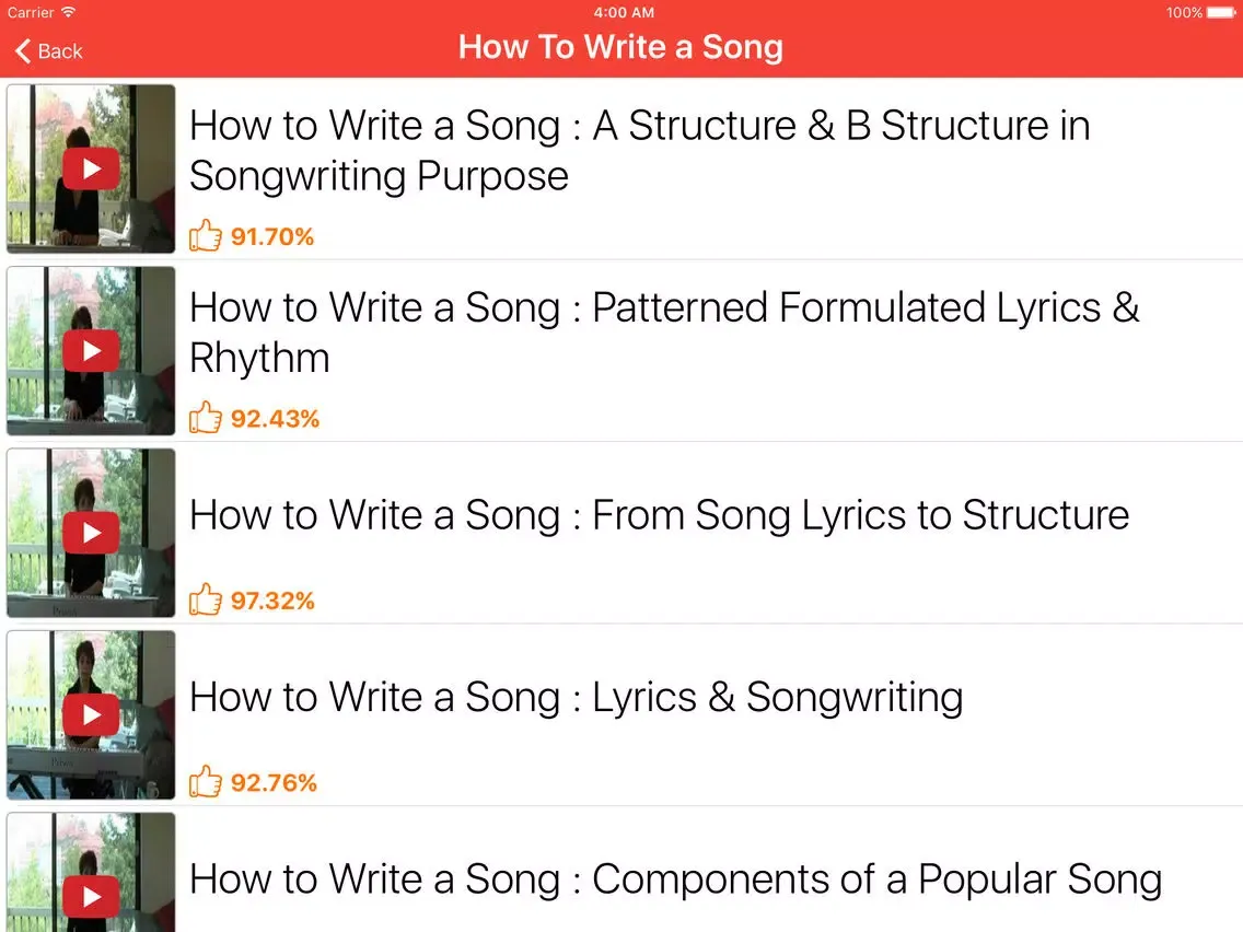 Zrzuty ekranu How To Write A Song - Songwriting For Songwriter iPad 
