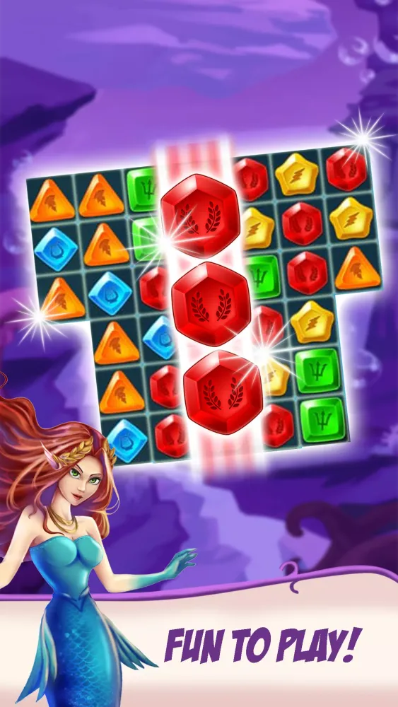 Siren Song: Match 3 Epic سکرین شاٹس