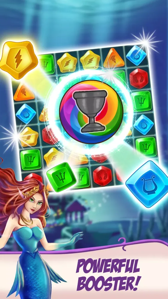 Siren Song: Match 3 Epic سکرین شاٹس