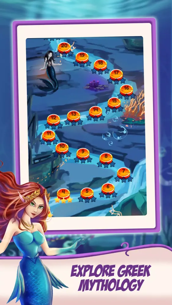 Siren Song: Match 3 Epic سکرین شاٹس