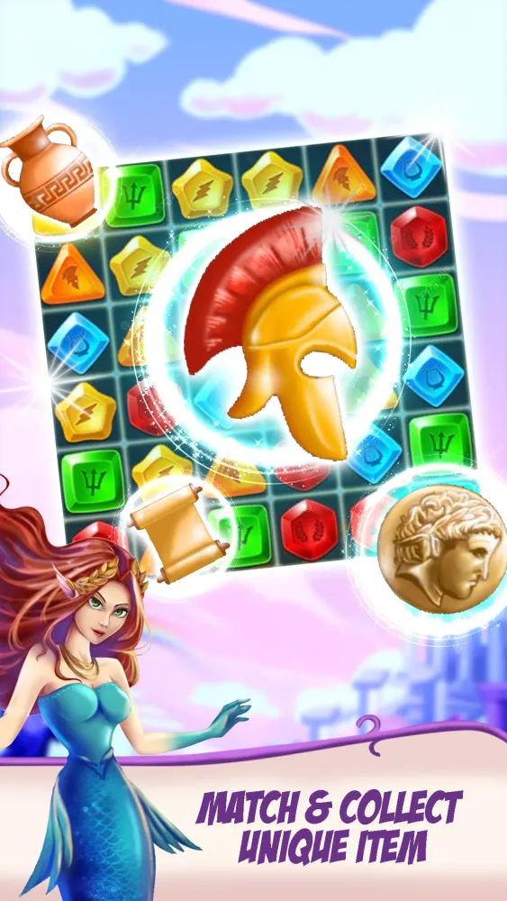 Siren Song: Match 3 Epic سکرین شاٹس