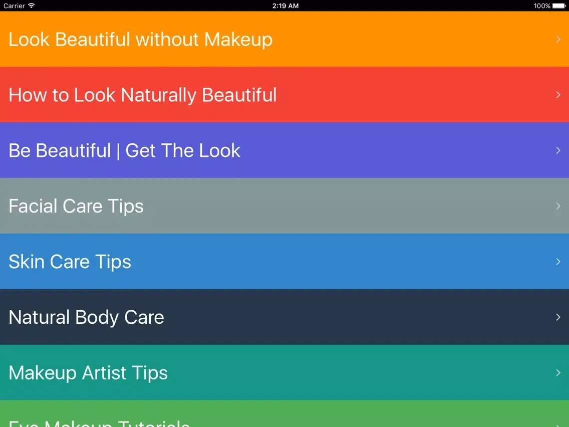 How To Look Beautiful iPad 应用截图