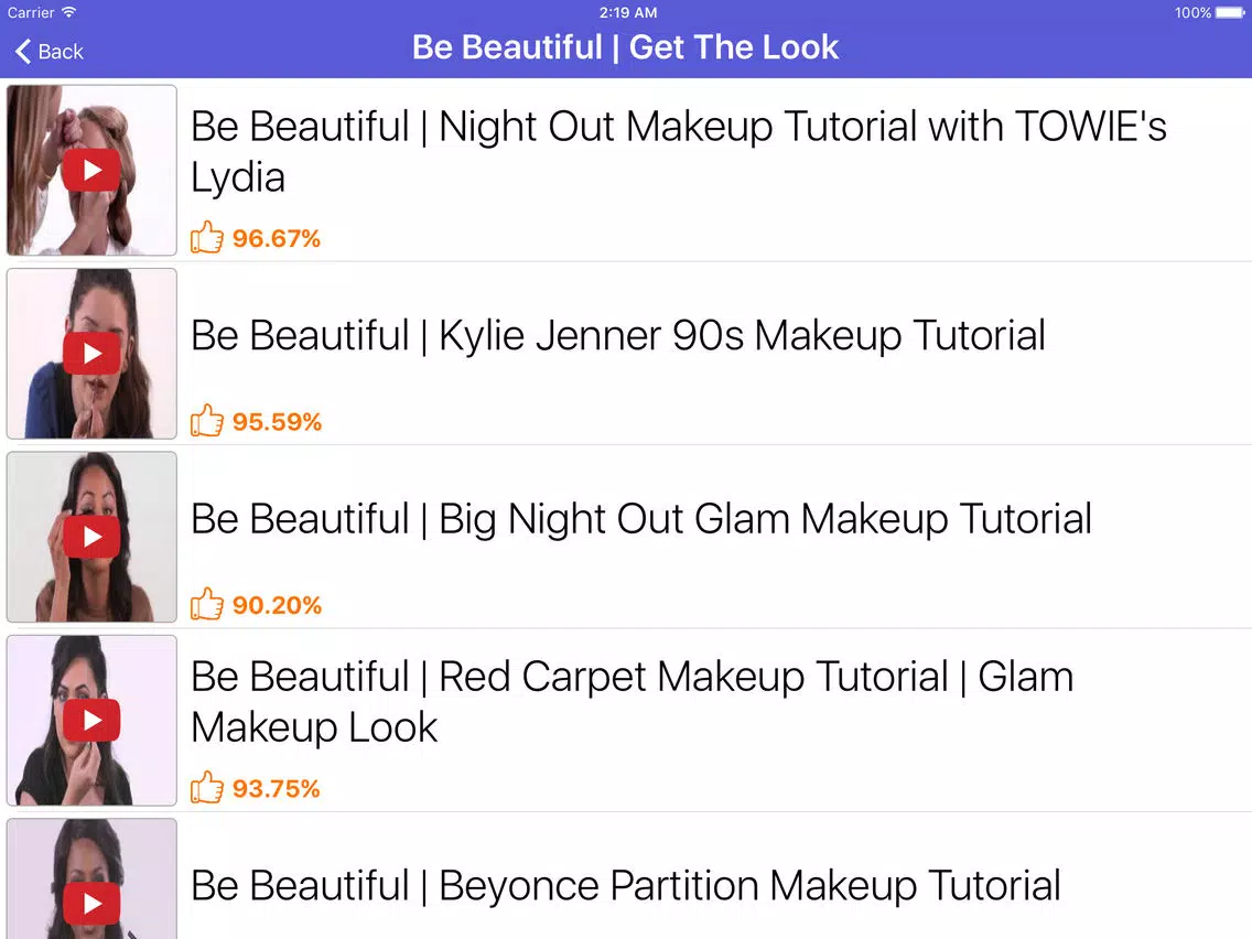 Captures d'écran de How To Look Beautiful iPad 