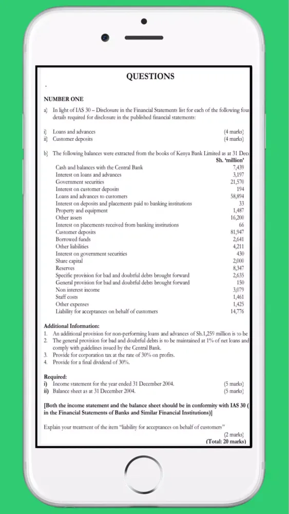 CPA revision kit with answers Screenshots