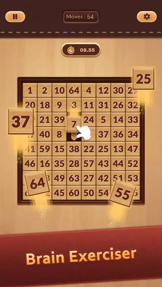 Tangkapan skrin Number Puzzle - number games