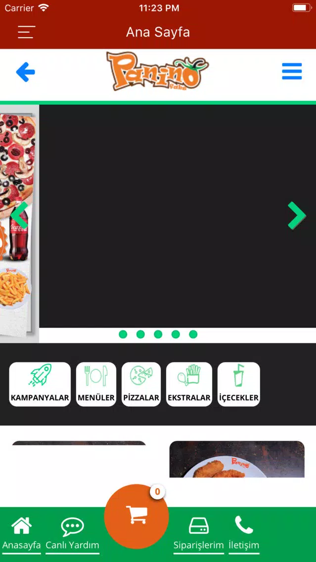 Capturas de pantalla de Panino Pizza
