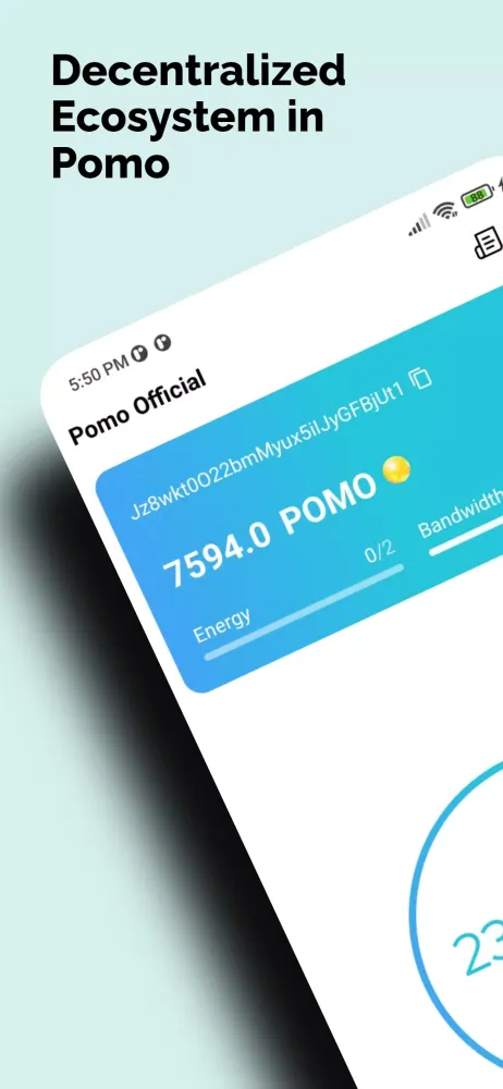 POMO: Bitcoin Cloud Mining App Screenshots