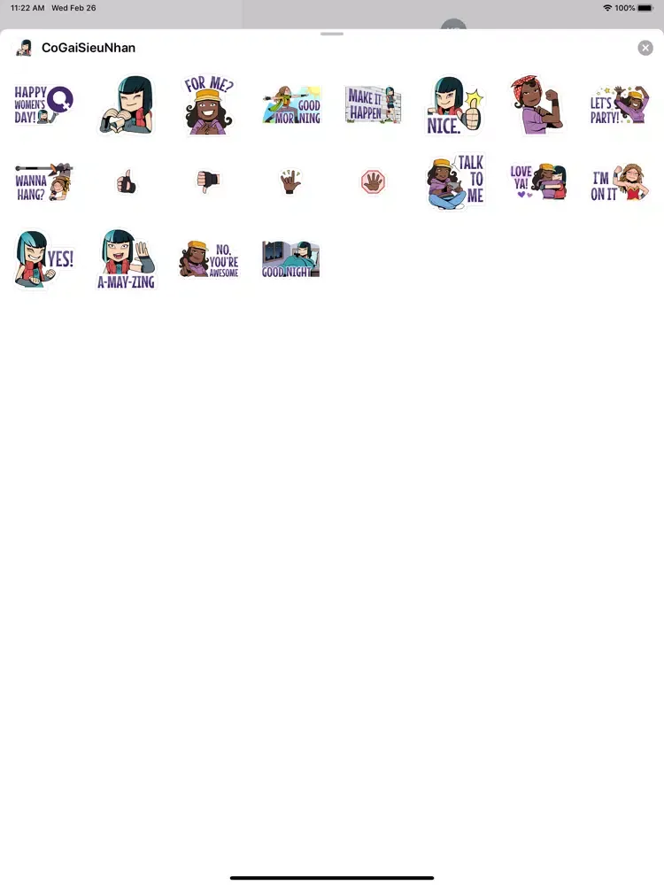Capturas de tela do Cô Gái Siêu Nhân iPad 