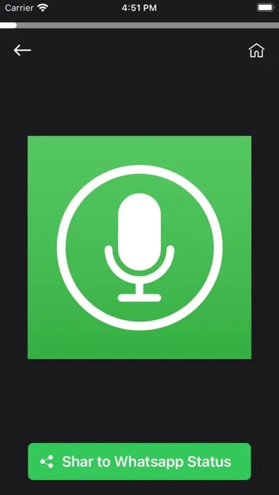 Capturas de pantalla de Audio Status : Status Maker