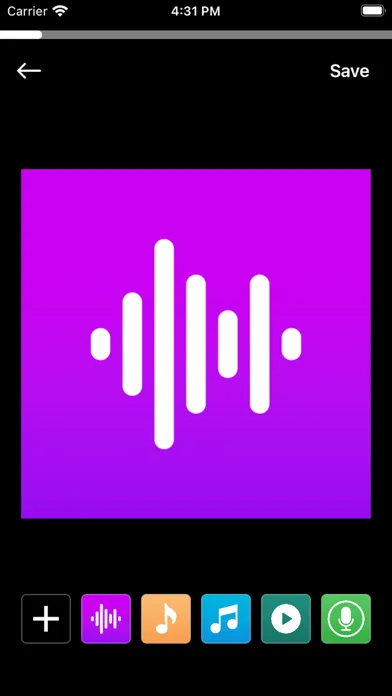 Capturas de pantalla de Audio Status : Status Maker