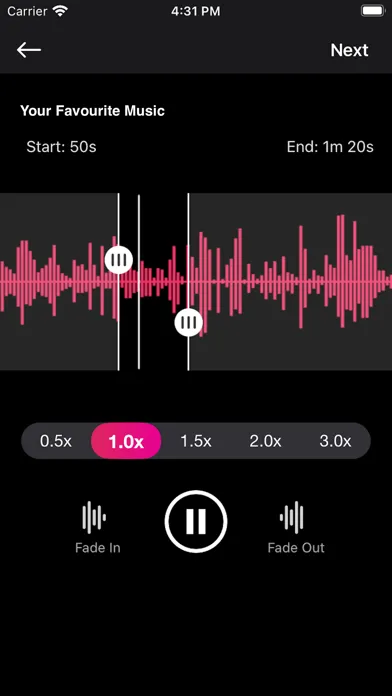 Capturas de pantalla de Audio Status : Status Maker