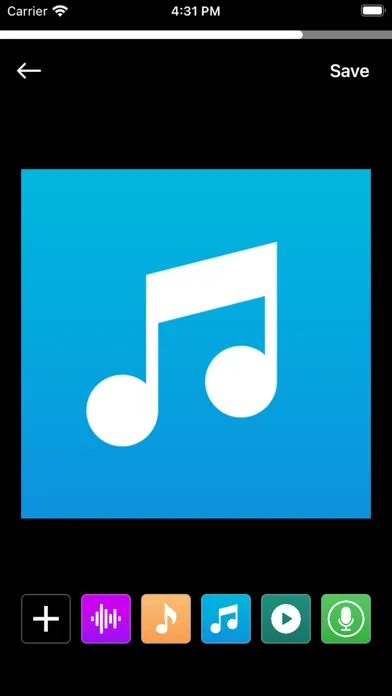 Capturas de pantalla de Audio Status : Status Maker