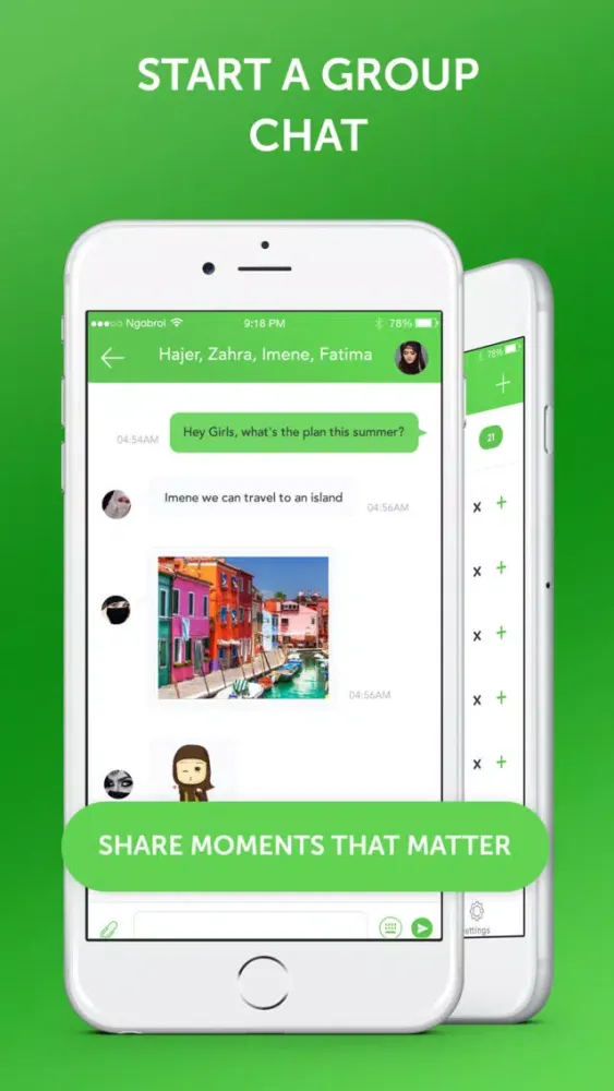 Muslim Emoji Messaging App স্ক্রিনশট