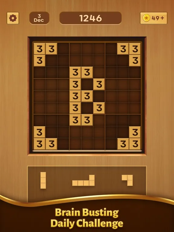 تصاویر Wood Block Puzzle : Brain Game iPad 