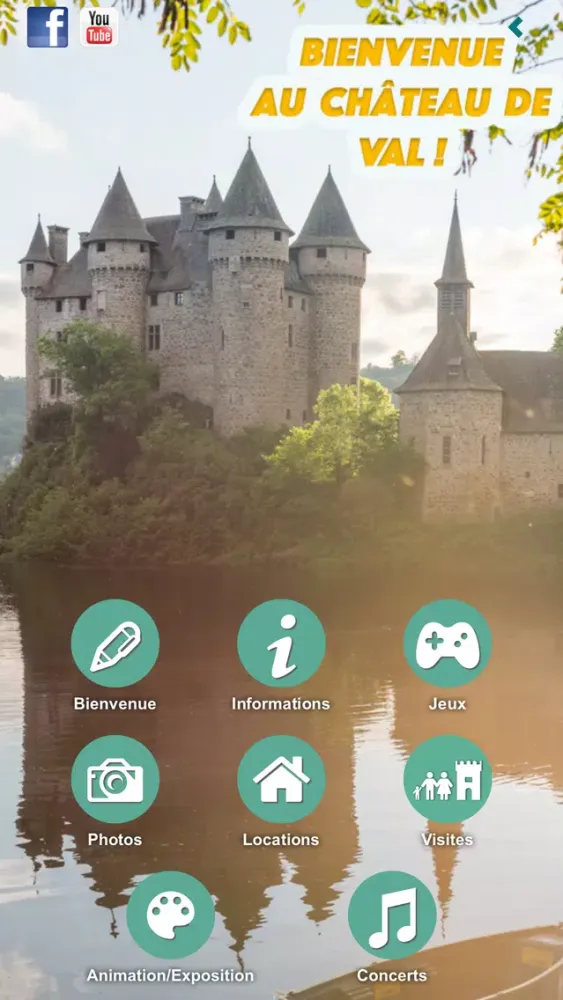 Capturas de tela do Visite Château de Val