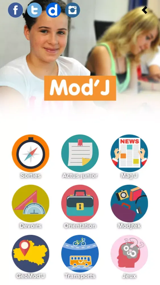 Mod'J mobile سکرین شاٹس